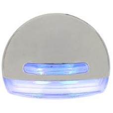 Eletra-T, Chrome Courtesy light, 10-30VDC, Blue LEDs Item:ILFS5665.CB